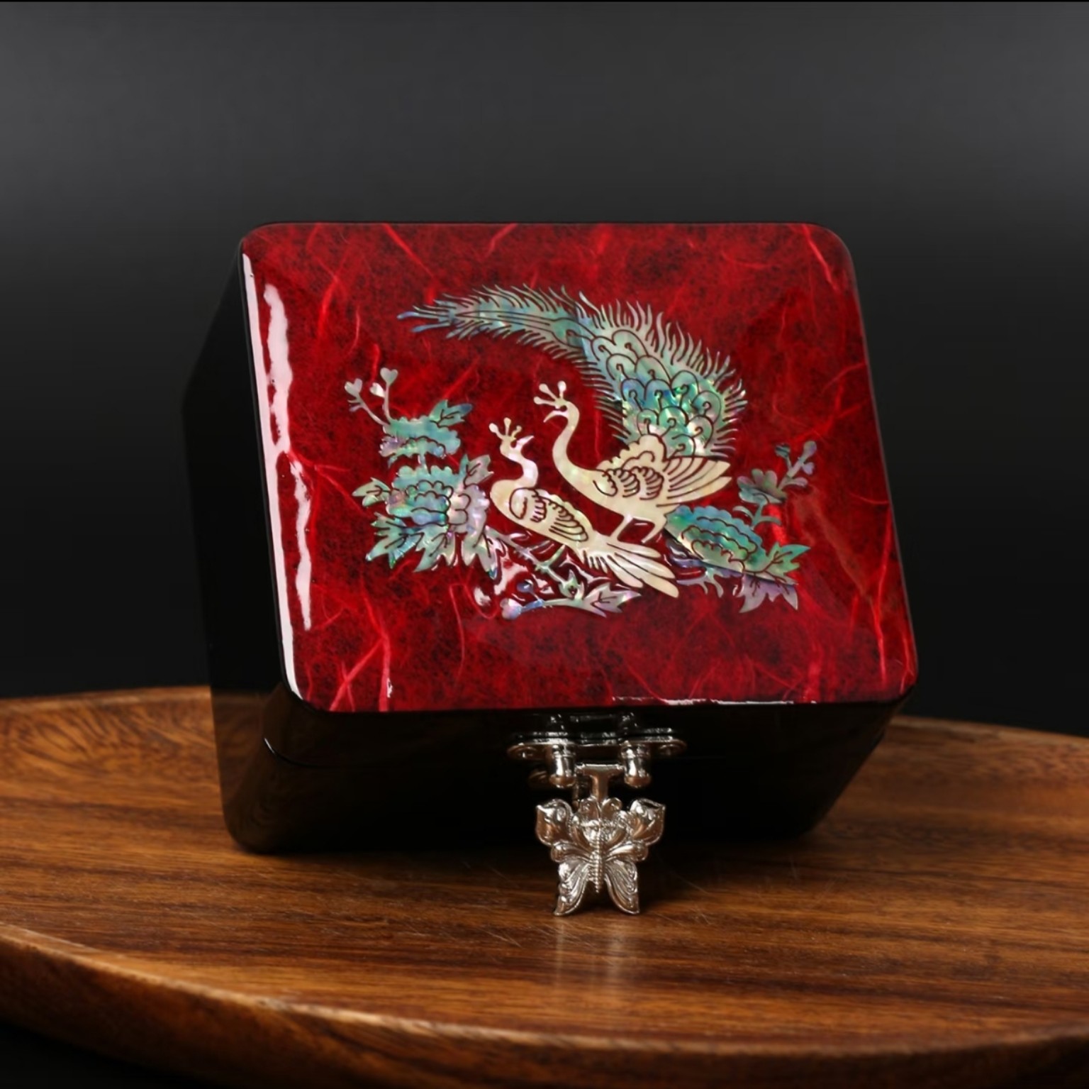 Mini Nacre Jewelry & Keepsake Box