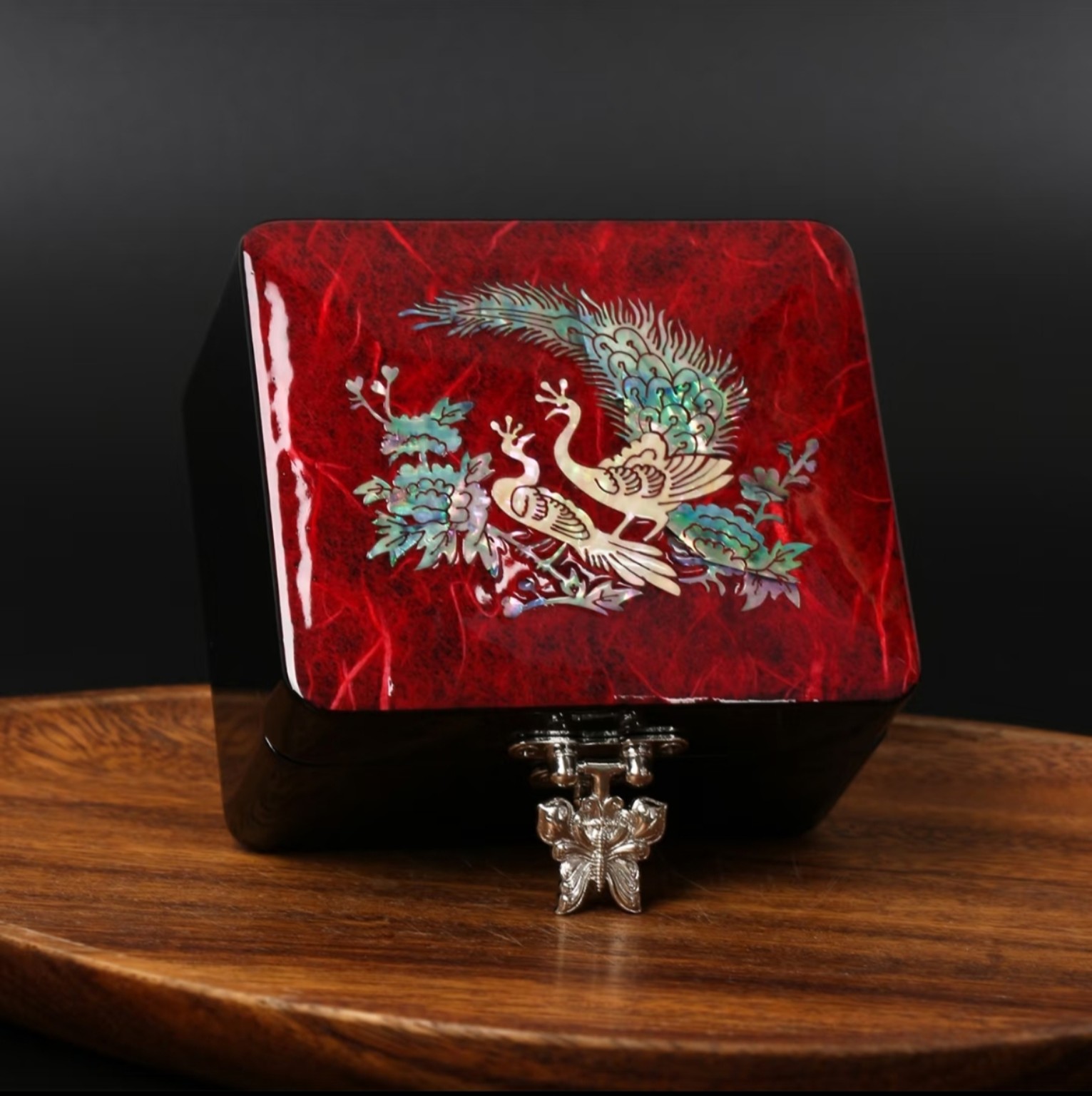 Mini Nacre Jewelry & Keepsake Box